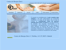 Tablet Screenshot of centrodavo.com